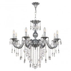 AL79101/8/250 B Ni Люстра с хрустальными подвесками Bohemia Ivele Crystal, Al7901