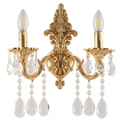 AL7801B14/2/175 A G Бра с хрустальными подвесками Bohemia Ivele Crystal, Al7801