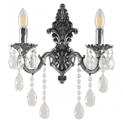 AL7801B14/2/175 B NB Бра с хрустальными подвесками Bohemia Ivele Crystal, Al7801