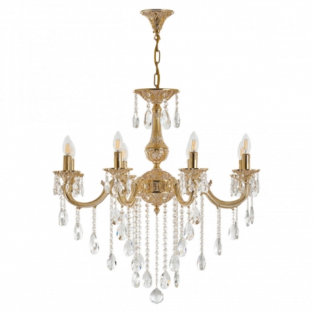 AL78101/8/250 B GW Люстра с хрустальными подвесками Bohemia Ivele Crystal, Al7801