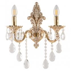 AL7801B14/2/175 B GW Бра с хрустальными подвесками Bohemia Ivele Crystal, Al7801