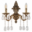 AL7801B14/2/175 A GB Бра с хрустальными подвесками Bohemia Ivele Crystal, Al7801
