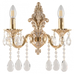 AL7801B14/2/175 A GW Бра с хрустальными подвесками Bohemia Ivele Crystal, Al7801
