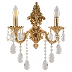 AL7801B14/2/175 B G Бра с хрустальными подвесками Bohemia Ivele Crystal, Al7801