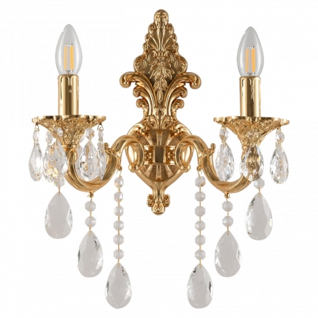 AL7801B14/2/175 B G Бра с хрустальными подвесками Bohemia Ivele Crystal, Al7801