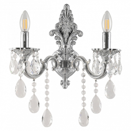 AL7801B14/2/175 B NW Бра с хрустальными подвесками Bohemia Ivele Crystal, Al7801