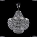 19101/H1/35IV Ni Хрустальная потолочная люстра Bohemia Ivele Crystal