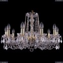 1402/10/240/G/Leafs Хрустальная подвесная люстра Bohemia Ivele Crystal