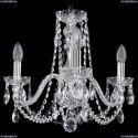 1402/3/160/Ni Хрустальная подвесная люстра Bohemia Ivele Crystal