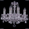 1402/8/141/Ni Хрустальная подвесная люстра Bohemia Ivele Crystal