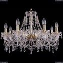 1403/8/240/G Хрустальная подвесная люстра Bohemia Ivele Crystal