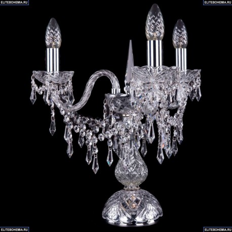 1403L/3/141-39/Ni Хрустальная настольная лампа Bohemia Ivele Crystal