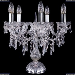 1403L/5/141-39/Ni Хрустальная настольная лампа Bohemia Ivele Crystal