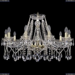 1413/10/300/G Хрустальная подвесная люстра Bohemia Ivele Crystal